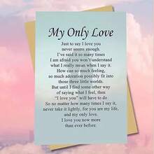 1张可爱袋鼠爱心图案情人节贺卡。情人节和周年纪念日送给丈夫、妻子、男友或女友的完美礼物。一张特别又可爱的情人节贺卡。