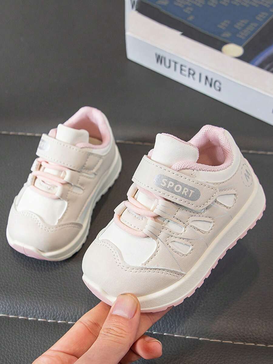 2026 Spring/Autumn New Soft Bottom Non-Slip Toddler Shoes, Lightweight Functional Sneakers For Babies & Kids - Pink - View 1