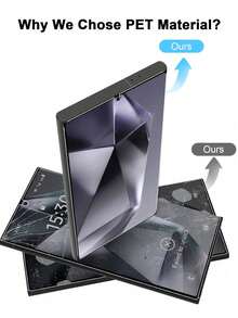 Bộ 2 miếng dán màn hình cường lực độ cứng 9H+, dễ dàng lắp đặt, chống nhìn trộm, mở khóa vân tay, phủ toàn màn hình, độ cứng 9H, không bọt khí, dễ lắp đặt, tương thích với Samsung S21/S21 Plus/S22/S22 Plus/S23/S23 Plus/S24/S24 Plus/S24 Ultra/S25/S25 Plus/S25 Ultra/S26 Ultra/S26/S26 Plus, phù hợp với các mẫu màn hình cong, bảo vệ màn hình thiết yếu, sử dụng hàng ngày, văn phòng, nhà. Bảo vệ màn hình điện thoại, phụ kiện điện thoại, chống nước, chống sốc, chống rơi, chống trầy xước. - màu đen - Xem 5