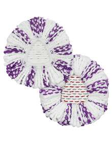 [Microfiber | Deep Cleaning] 1/2 Pieces Microfiber Mop Head Replacement | Home Times, Deep Cleaning, Machine Washable | Compatible With O-Cedar/Viledo EasyWring Spin Mop, Dual-Tank Series Mop Head Replacement, Easy To Replace, Compatible With Dual-Tank Systems