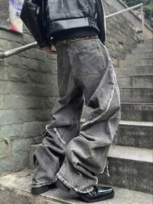 Men Pants - Grey - View 2