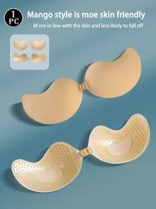 مجموعة 1/2/3/4/5 قطعة من صدرية المانجو للنساء - كأس A-D، ظهر مفتوح وإغلاق أمامي، رفع الصدر، سيليكون لاصق قابل لإعادة الاستخدام، قابل للتنفس وصديق للبشرة، مناسبة لفساتين الياقة العميقة والمناسبات الخاصة