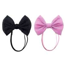 2/4pcs Pet Bow Headband, Bow Hair Ties Suitable For Small/Medium Dogs, Dog Collar Cat Pet Headpiece, Cute Pet Decoration For Holidays, Perfect For Pets On Valentine's Day And Weddings - Multicolor - View 13
