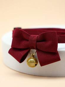 Adjustable Pet Bow Tie, Cute Pet Accessory, Cat Dog Collar With Safety Buckle, Suitable For Holidays And Daily Wear - Multicolor - View 7