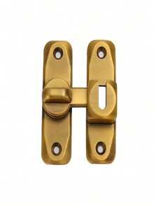 2pcs/1pc Drill-Free Door Latch, Sliding Door Latch, Lockable Latch, Special Sliding Door Latch, Sliding Door Clasp, Thickened Hotel Bathroom Door & Window Lock, Drill-Free Aluminum Alloy Solid Door Anti-Theft Lock, Household Essential - Multicolor - View 9