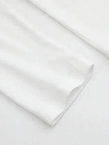 重ポンドコットン200 gメンズ秋冬コットンクルーネックゆったりカジュアル長袖Tシャツ,メンズユニセックスの長袖Tシャツ、着心地が良く、ゆったりとしたバージョン、オーバーサイズのシルエット、グラフィックプリント、ファッショナブルなデザイン、家でも外でも着用でき、あらゆる年齢層の方に適しています、メンズ冬服、メンズ冬服、メンズ　トレーナー、メンズ　セットアップ、せっとあっぷ　メンズ、ロンt、サブカル系 - ホワイト - チェックする 5