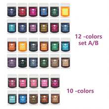 10g Vivid Tie-Dye Powder - 34 Colors, Suitable For DIY Clothing And Textile Dyeing, Easy-To-Use Fabric Dye