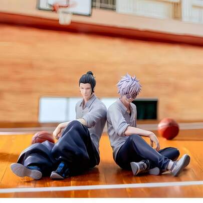 Anime Character Figures, Sitting Pose , Fushiguro Megumi, Itadori Yuji Figurines, Car Decor, Display Cabinet Collectibles, Fan Gifts, Perfect For Holidays/Birthdays/Valentine's Day, Desktop Decor, Home Accents, Anime Model Decoration