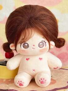 1Pc 20cm Kawaii Plush Cotton Doll Idol Stuffed Star Figure Dolls Twelve Constellations Doll For Girs Kids Gift Wearable Clothing Dress Up Gift - Multicolor - View 7