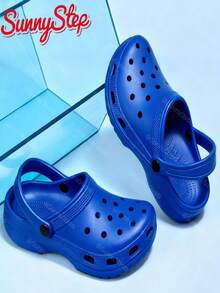 Men Clogs - Royal Blue - View 3
