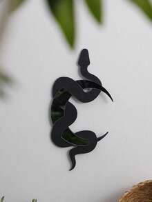 1 cái Đồ treo tường hình con rắn màu đen, Đồ trang trí treo tường hình mặt trăng và con rắn cho gia đình, trang trí nhà cửa, trang trí phòng, trang trí tường - Nhiều màu - Xem 9