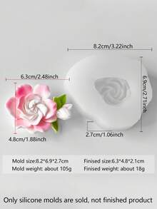 2 khuôn silicon hình bướm và hoa lan nhỏ, thích hợp để làm bó nến, khuôn nến 3D, quà tặng Giáng sinh, khuôn silicon chịu nhiệt, dẻo và dễ vệ sinh, đa năng để làm nến thơm tự làm, đá thơm, đúc nhựa và nhiều hơn nữa, tuyệt vời để trang trí ngày lễ, thiền định và tạo không khí trong nhà. - trắng - Xem 15