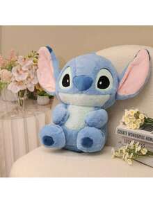 Đồ chơi nhồi bông Miniso Disney Lilo & Stitch dễ thương, búp bê Stitch hoạt hình trang trí nhà cửa, ghế sofa, phòng ngủ, gối tựa, quà tặng Giáng sinh & Sinh nhật, 45cm/17.7inch - Màu xanh lam - Xem 3