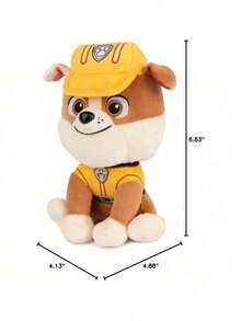 Spin Master Spin Master 6英寸汪汪队立大功毛绒玩具，包括Chase/Rocky/Skye/Tracker/Everest/Liberty/Zuma/Rubble等角色，可爱毛绒玩具，适合3岁及以上儿童 - F - 查看 10