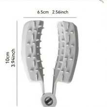 1 pieza Protector de mano antideslizante para la cocina - Agarrador de de plástico duradero, adecuado para cortar y picar verduras - Evita lesiones en los dedos, asegura un control preciso, esencial para chefs profesionales, Material: Plástico, Herramienta de protección de corte fácil de usar, Utensilios de cocina/Juego, Suministros de cocina, Artículos para el hogar y la cocina, Accesorios de cocina - Multicolor - Ver 5