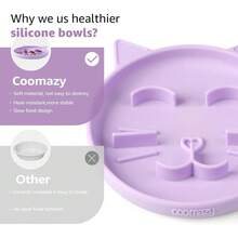 Silicone Slow Feeder Pet Bowl Interactive Puzzle Toy For Dogs And Cats Dry Food Wet Food Training Prevents Overeating - 1 - Xem 6