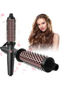 UKLISS 多功能家用负离子吹风机，可用于卷发和拉直头发，且不会损坏加热元件。 - 黑色 - 查看 8