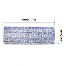 3pcs Mop Replacement Pads, Flat Mop Refill Cloths, Washable & Durable Mop Replacement Pads, Dust Mop Head, Wet & Dry Use, Easy To Clean, Cleaning Supplies, Back To School Essentials