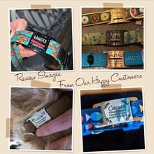 Quiet Sliding Pet ID Tag, Customizable Engraved, Metal Material, Suitable For Various Pet Collars. Fashionable And Elegant Appearance, Paired With Deeply Engraved Pet Name To Showcase Unique Taste. - Multicolor - View 7