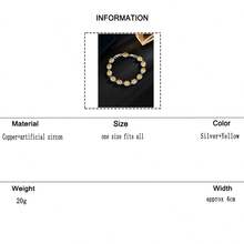 1 pieza Pulsera de mujer elegante y de lujo con flor ovalada de circonita cúbica incrustada en cobre, empaquetada en caja de regalo - Pulsera ovalada - Ver 14