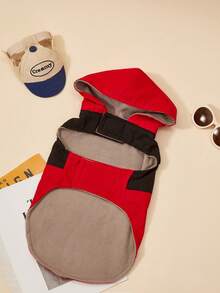 PETSIN 1pc Pet Raincoat, Lightweight Waterproof Dog/Cat Raincoat, Prevents Getting Wet, Breathable, Non-Sticky Hair, Essential For Pet Outdoor In Rainy Season, Available In Multiple Sizes For Different Pet Types - Multicolor - View 10