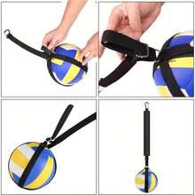 Volleyball Training Belt - PP Material, Volleyball Training Device, Suitable For Individual Practice And Skill Improvement, Easy-To-Use Practice Throwing, Setting And Hitting, Suitable For Beginner Volleyball Equipment, Applicable For Court Training, Indoor And Outdoor Training, Volleyball Supplies, Volleyball Training, Volleyball Accessories, Sports Goods, Sports Accessories, Gifts For Men, Birthday Gifts, Athlete Gifts, Perfect Gift For Volleyball Enthusiasts - Multicolor - View 7
