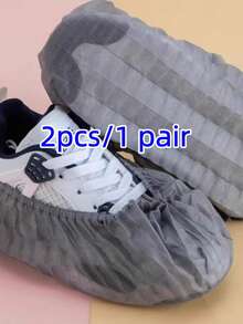 50pcs Thick & Extra Large Disposable Shoe Covers, Striped Shoe Covers, Shoe Dust Covers, Non-Woven Fabric Shoe Sun Protection Covers, Anti-Slip & Wear-Resistant Indoor Home Use, Workshop Non-Woven Shoe Covers, Party Guest Anti-Pollution Shoe Covers, Shoe & Boot Accessories, Bohemian Style, Shoe, Spring Summer Picks, Brides Maid Gifts, Room, Bedroom Decor, Bedroom Decor, Beach, Travel, For Men, For Women, Vacation,Women's Day,Travel Essentials,Wedding Favours,Y2k,Bedroom,Car Accessories Women,Kitchen Decor,Beach,Summer,Vacation,Holiday,Travel Essential,Going Out Tops,Household Items - Multicolor - View 10