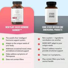 Miriyalyad Happy Mammoth Meno Daily Menopause Vitamins & Supplements For Women (*Not Hormone Harmony), Boost Metabolism, Healthy Skin, Hair And Nails, Hot Flash, Mood Support, 72 Caps[Free Shipping ] - 3PCS - 查看 6