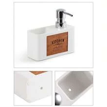 1 pieza Dispensador de jabón multifunción, Botella con bomba de 160ml para líquido/loción de lavado de manos, Adecuado para cocina, baño, hotel - Multicolor - Ver 3