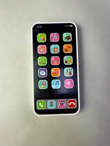 1 chiếc điện thoại âm nhạc hình quả táo sống động như thật dành cho trẻ em, đồ chơi giáo dục màn hình cảm ứng đa chế độ, quà tặng sinh nhật cho bé trai và bé gái (Không bao gồm pin) - Nhiều màu - Xem 13