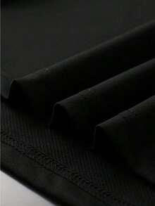 Men's Oversized Crew Neck T-Shirt, 100% Cotton, Comfortable Shirt, Religious Print, Stylish Shirt, Various Colors - 黑色 - 查看 5