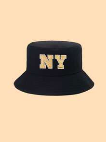 Mũ tai bèo trẻ em in chữ NY, nhiều màu sắc thời trang, tùy chọn cá nhân hóa, kiểu dáng tối giản, đa năng, nhẹ, che nắng, phù hợp cho bé trai và bé gái tham gia các hoạt động ngoài trời hàng ngày như câu cá, leo núi, đi học. Món quà tuyệt vời! - Nhiều màu - Xem 16