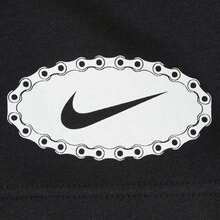 Nike 男士 AS M NK CLUB 机车短裤 9英寸针织短裤 IB8254-010 - 黑色 - 查看 3