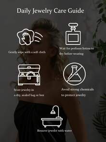 1 pieza Anillo minimalista y elegante de números romanos de doble cara - Amarillo Oro - Ver 7