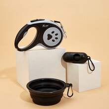 1pc 3 Meters/5m Pet Retractable Adjustable Leash, Suitable For Walking Medium & Small Dogs