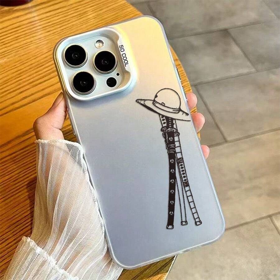 UV Print Sword Hat Drop Resistant Case Cover For Apple I P H O N E 17 AIR 16 15 14 PLUS 13 12 11 PRO MAX A50S A30S A51 A52S 5G A54 A55 A71 4G A72 S20 S21 S23 FE S22 S23 S24 S25 Ultra S24 S25 Plus M23 M34 A07 A17 S25 EDGE A16 Redmi A2 A1 A3 9A 10C 12 12C 11A POCO 13 13C 14C Mi 11 Lite 14 X3 X3 Pro X5 Note 12 5G X5 Pro 12 Pro 13 Pro 5G MOTO E22 E40 G14 G10 G20 G30 G22 G24 G34 G52 G54 G60 G84 Protective Anti-Scratch Protective Case Perfect Fit With Color Edge P16111 - 白色 - 查看 1