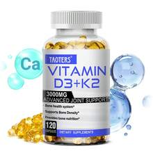 Vitamin D3 K2 3000 Mg Supplement - Joint, Bone & Bone Density Support - 120 Softgels - 1 Bottle - View 6