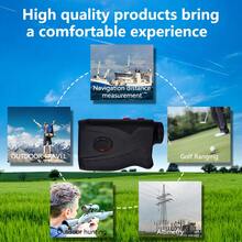 Golf Rangefinder With Slope, 1200 Yards Laser Range Finder Golfing, 7X Magnification, Flag Pole Locking Vibration, Rechargeable Range Finders With Magnet Stripe, Christmas, New Year, Father's Day, Teacher's Day, Grandfather's Day, Grandmother's Day, Idea Gift - Multicolor - View 8