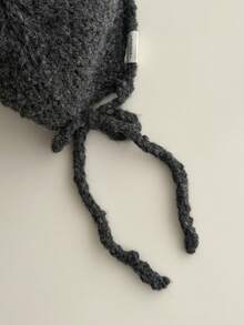 优雅奢华针织棒球帽，复古时尚保暖针织报童帽，适合秋冬季女士佩戴 - 彩色 - 查看 8