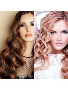 30pcs/20pcs/10pcs/1pc Pink & Blue Silicone Curling Rods, Non-Thermal Design, No Hair Damage, Compact & Portable, Easy To Use, Create Natural Curls & Voluminous Bangs, Suitable For Short & Medium Hair Styles - Multicolor - View 8