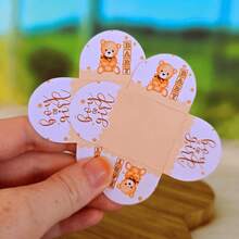 50 Golden Bear Brigadeiro Candy Cups - Gender Reveal - Neutral - 4 Petals - Party Sweets - Birthday - Nhiều màu - Xem 6