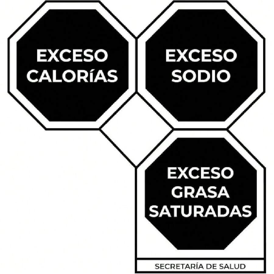 Food Packaging Stickers & Labels - Navy Blue - View 1