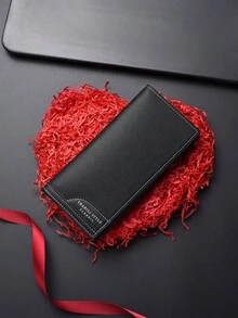 Ví nam siêu mỏng mới về, ví cầm tay cao cấp dành cho doanh nhân, nhiều ngăn đựng thẻ, ví đựng tiền xu bằng da mềm, thời trang. - Nhiều màu - Xem 7