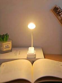 1pc Clip-On Book Light, Reading Light, 3 Color Temperatures, Dimmable, Mini Portable Clip-On Reading Light (Battery Not Included), Book Light, Reading Light, Fun Gift, Gift For Book Lovers, Book Accessories, Bedroom Light - Mini Book Clip Light - View 11