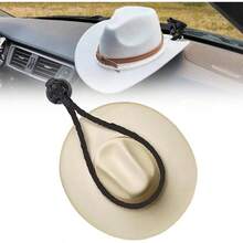 Hat Mounts, Cowboy Hat Mounts Your Vehicle, Universal Hat Holder Truck and Car Windshield, with Suction Cup, Hat Organizer Rack Home, Wall, Door, Hat Rack Keep Hat Shape Black - inicial - Ver 3