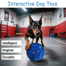 Smart Interactive Dog Toy With Automatic Movement, Bouncing, And Spinning Features, Made Of E-TPU Material, Designed As A Lively Rolling Ball For Medium And Large Dogs.