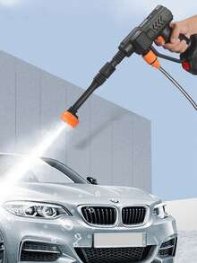 Wireless Portable High Pressure Car Washer, Portable Electric Cleaning Machine, Handheld High Pressure Washer, Suitable For Car, Garden, Home