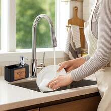 1 pieza Dispensador de jabón multifunción, Botella con bomba de 160ml para líquido/loción de lavado de manos, Adecuado para cocina, baño, hotel - Multicolor - Ver 11