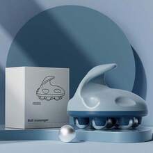 滚珠腹部按摩器，肌肉放松及腰腿塑形刷 - 彩色 - 查看 13