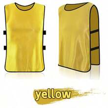 6pcs/Set Numbered Training Jerseys, High-Quality Sports Training Uniforms - For Team Drills, Football, Basketball, Baseball, Durable, Lightweight, Quick-Dry Training Vests, Suitable For Sports Teams And Club Activities